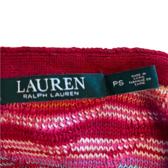 Ralph Lauren Linen & Cotton Cap Sleeve Dress - Picture 8 of 11